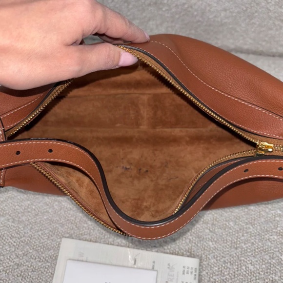 Authentic Celine Medium Romy Tan Supple Calfskin Gold Hardware - Picture 14 of 14